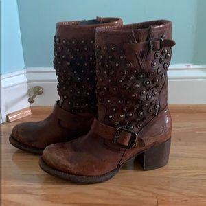 Frye Brown Leather Boots